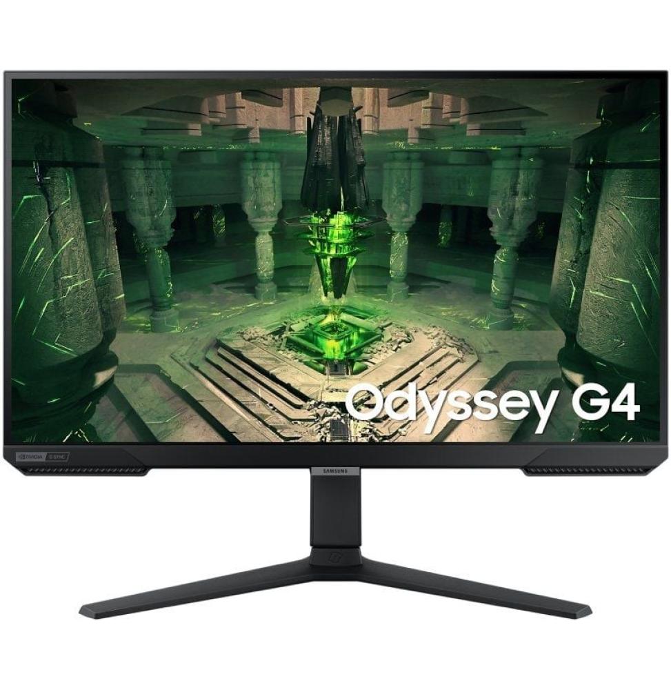 Monitor Gaming Samsung Odyssey G4 S27BG400EU 27'/ Full HD/ 1ms/ 240Hz/ IPS/ Regulable en altura/ Negro