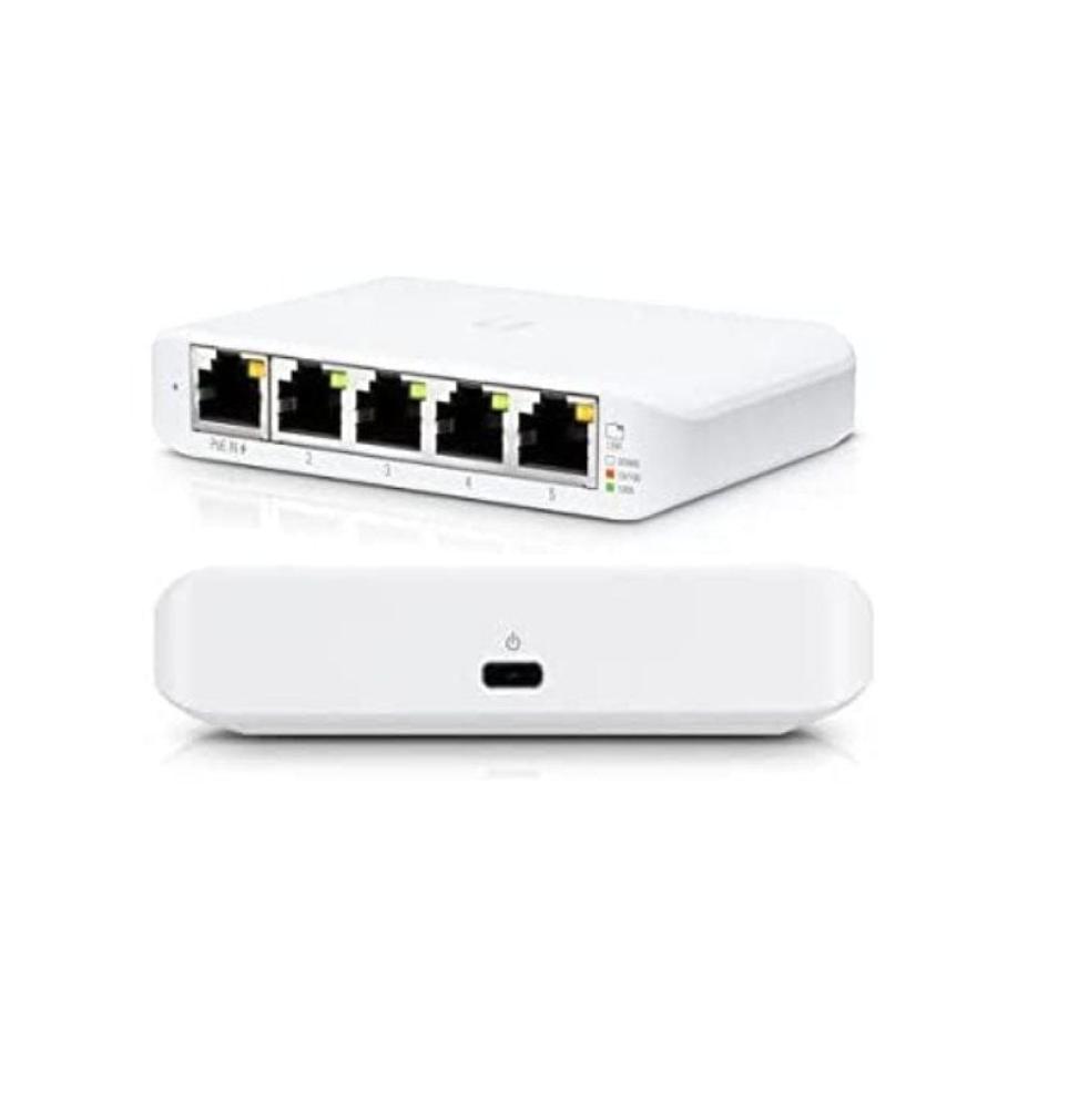 Switch Gestionado Ubiquiti USW-Flex Mini 5 Puertos/ RJ45 10/100/1000 POE