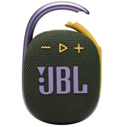 Altavoz con Bluetooth JBL Clip 4/ 5W/ 1.0/ Verde