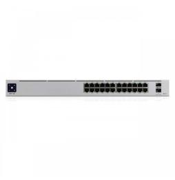 Switch Gestionable Ubiquiti USW-PRO-24-POE 24 Puertos/ RJ-45 Gigabit 10/100/1000 / SFP/ PoE