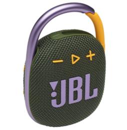 Altavoz con Bluetooth JBL Clip 4/ 5W/ 1.0/ Verde