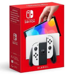 Nintendo Switch Versión OLED Blanca/ Incluye Base/ 2 Mandos Joy-Con