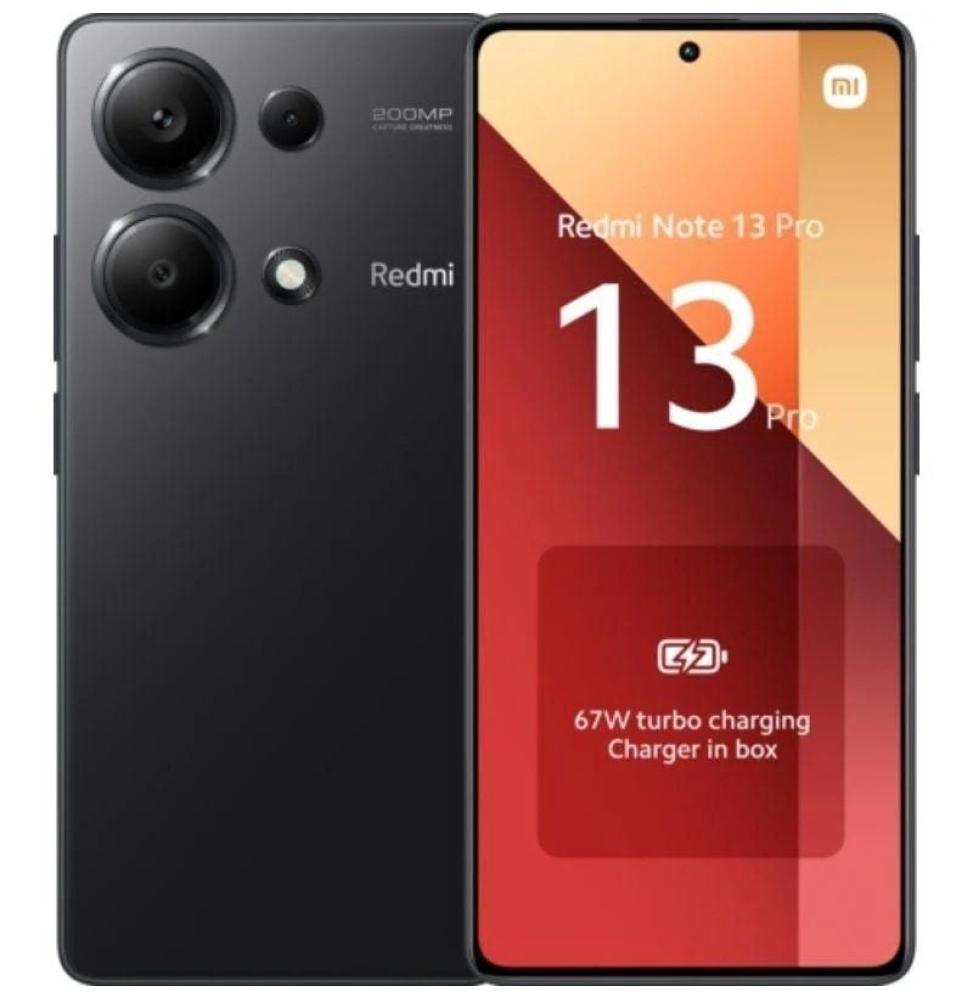 Smartphone Xiaomi Redmi Note 13 Pro 12GB/ 512GB/ 6.67'/ Negro