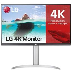 Monitor Profesional LG 27UP85NP-W 27'/ 4K/ Multimedia/ Regulable en altura/ Plata