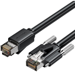 Cable de Red RJ45 SFTP Vention IBUBD Cat.6/ 50cm/ Negro