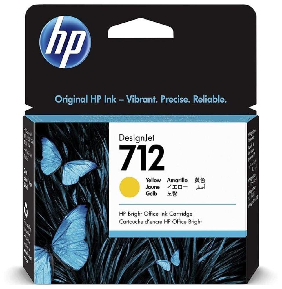 Cartucho de Tinta Original HP nº712/ Amarillo