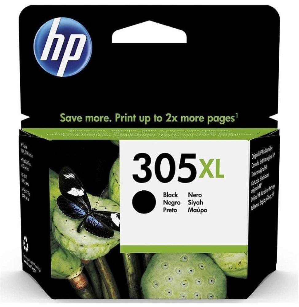 Cartucho de Tinta Original HP nº305 XL Alta Capacidad/ Negro