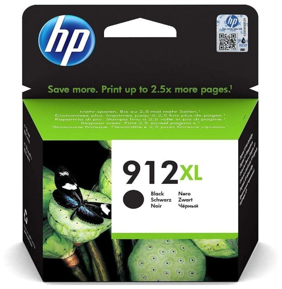 Cartucho de Tinta Original HP nº912 XL Alta Capacidad/ Negro