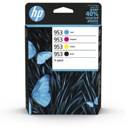 Cartucho de Tinta Original HP nº953 Multipack/ Cian/ Magenta/ Amarillo/ Negro