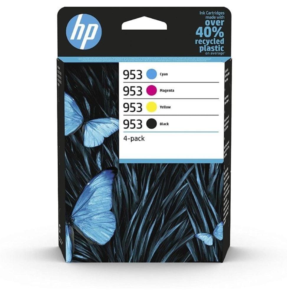 Cartucho de Tinta Original HP nº953 Multipack/ Cian/ Magenta/ Amarillo/ Negro