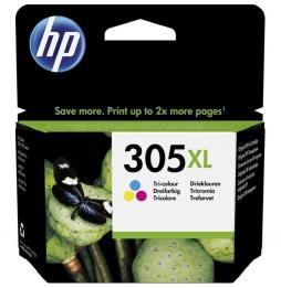 Cartucho de Tinta Original HP nº305 XL Alta Capacidad/ Tricolor