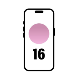 Smartphone Apple iPhone 16 512GB/ 6.1'/ 5G/ Rosa