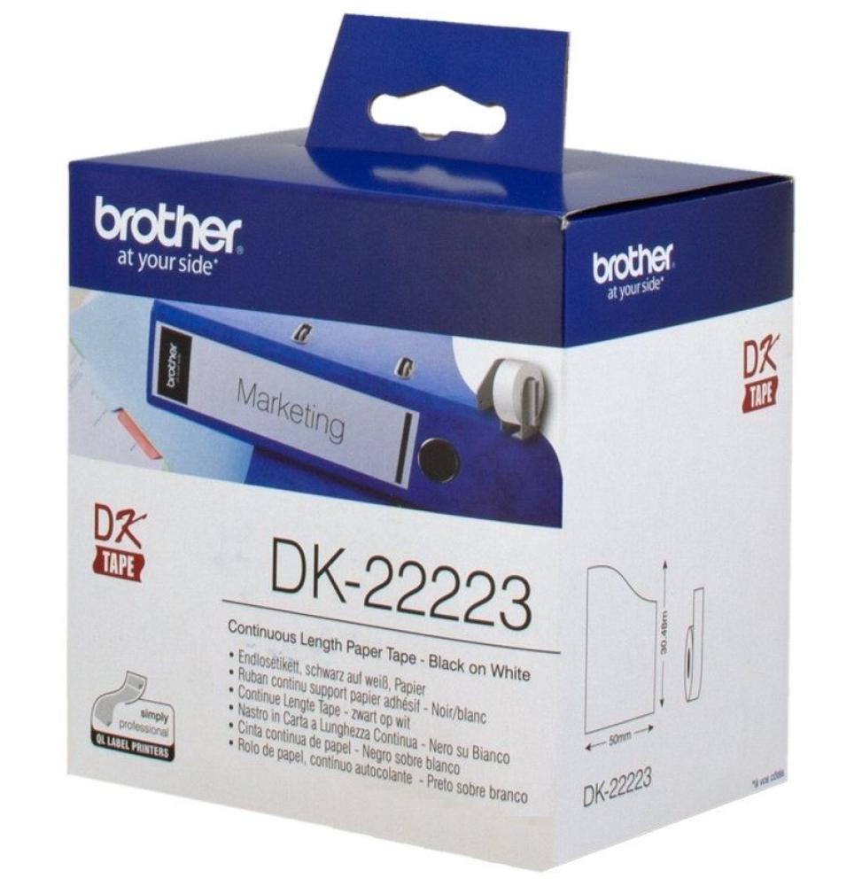 Rollo de Papel Continuo Original Brother DK-22223