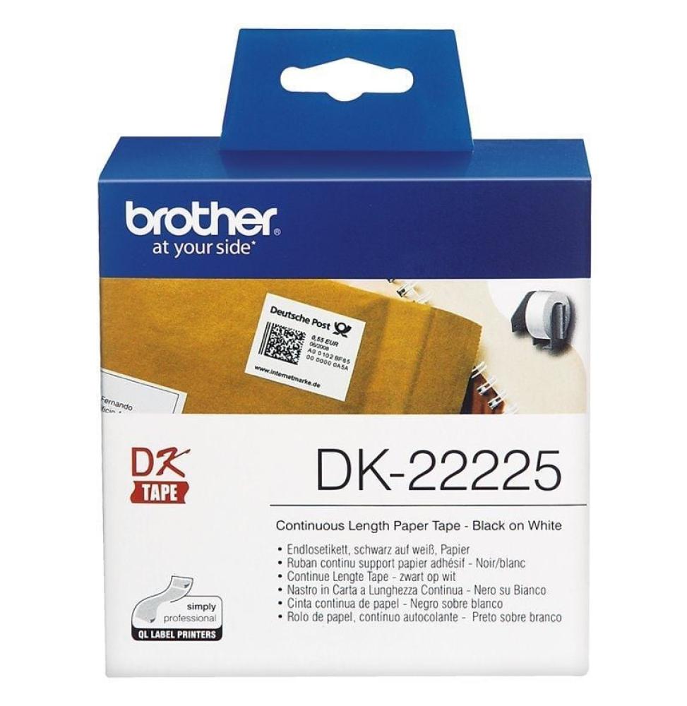 Rollo de Papel Continuo Original Brother DK-22225