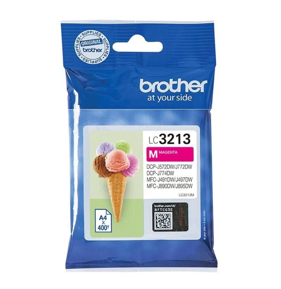 Cartucho de Tinta Original Brother LC-3213M/ Magenta