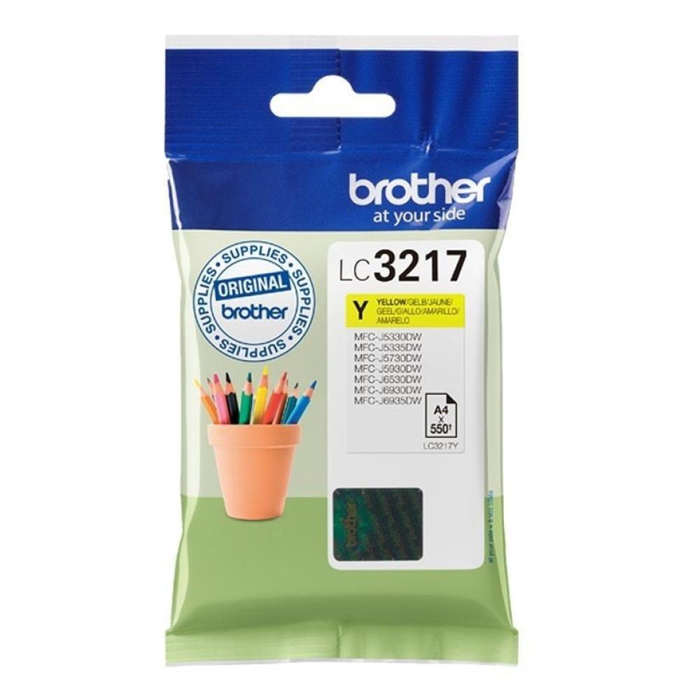 Cartucho de Tinta Original Brother LC-3217Y/ Amarillo