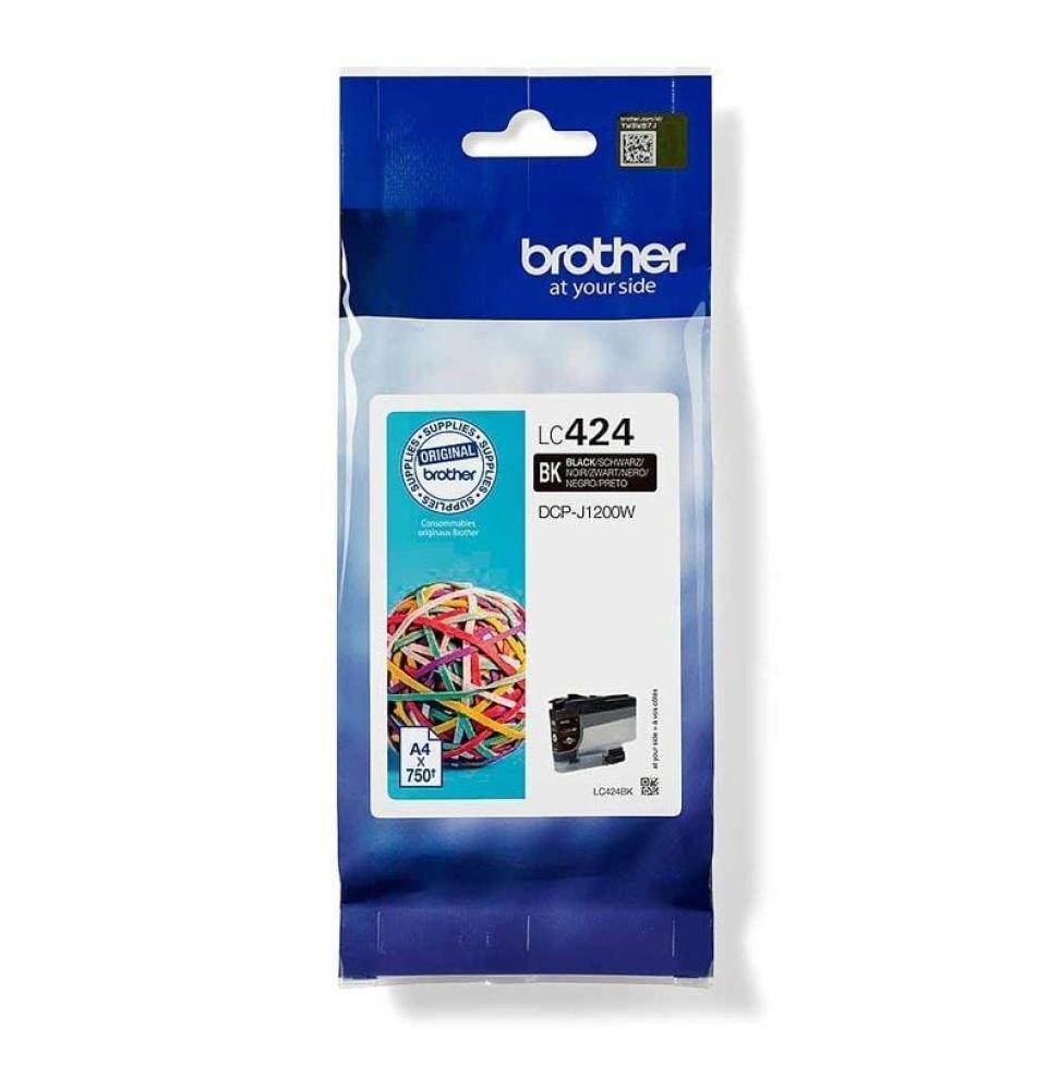 Cartucho de Tinta Original Brother LC424/ Negro