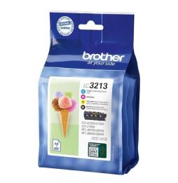 Cartucho de Tinta Original Brother LC-3213VAL Multipack/ Cian/ Magenta/ Amarillo/ Negro