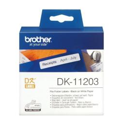 Etiquetas Precortadas Brother DK11203/ 300 unidades