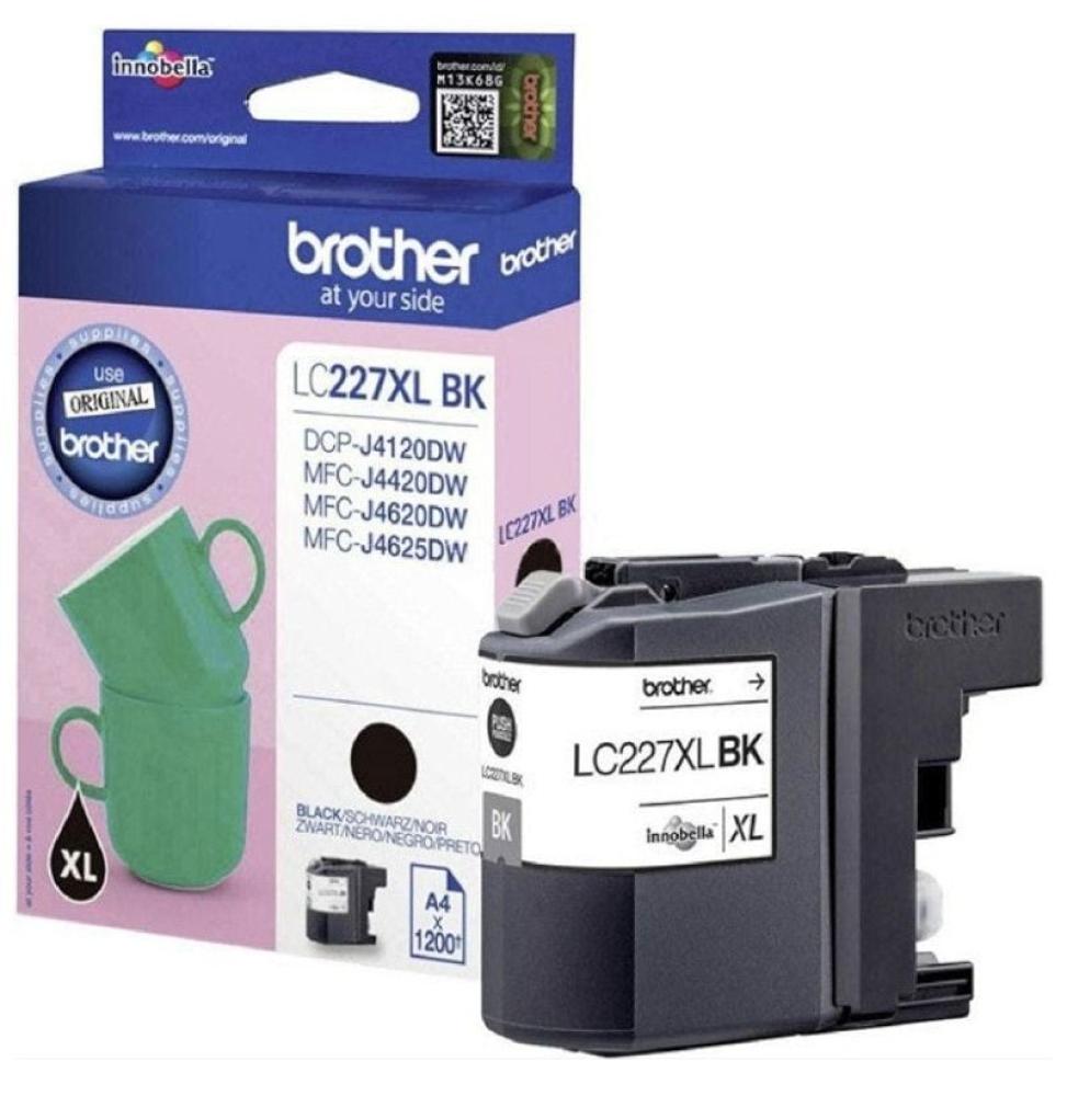 Cartucho de Tinta Original Brother LC-227 XL Alta Capacidad/ Negro