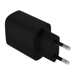 Cargador de Pared Leotec LECSPH20W2K/ 1xUSB Tipo-C/ 1xUSB/ 20W