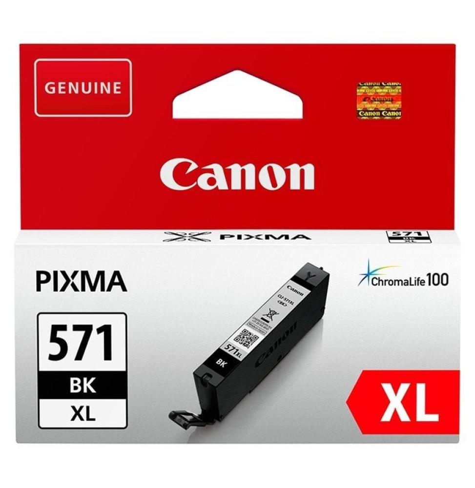 Cartucho de Tinta Original Canon CLI-571XL Alta Capacidad/ Negro