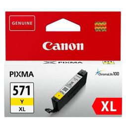 Cartucho de Tinta Original Canon CLI-571YXL Alta Capacidad/ Amarillo