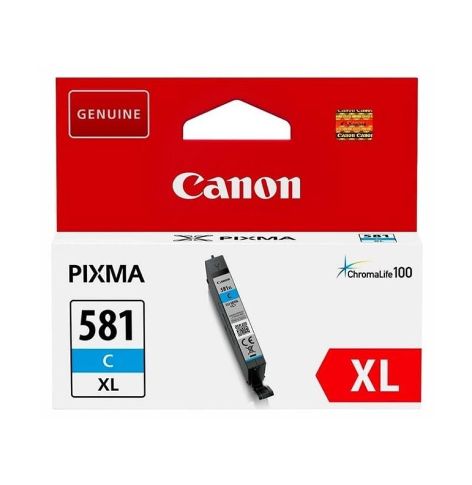 Cartucho de Tinta Original Canon CLI-581CXL Alta Capacidad/ Cian