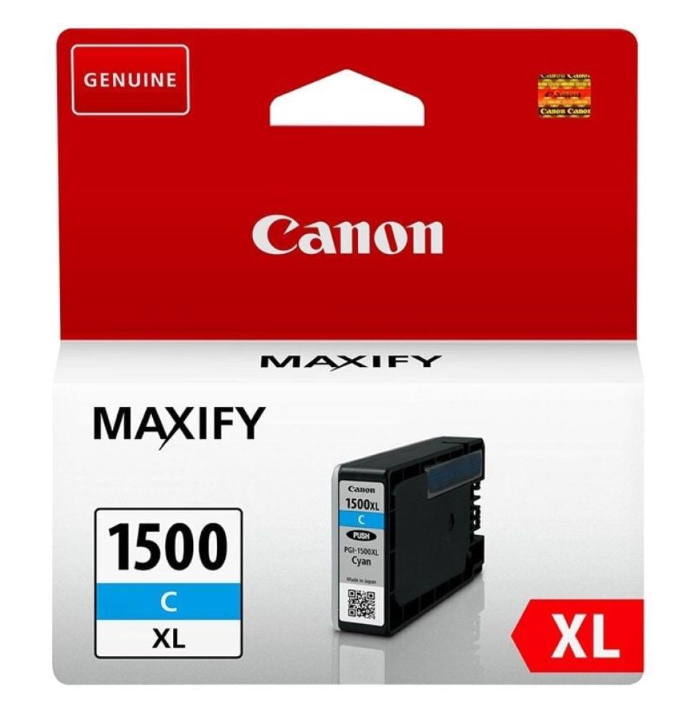 Cartucho de Tinta Original Canon PGI-1500XL Alta Capacidad/ Cian