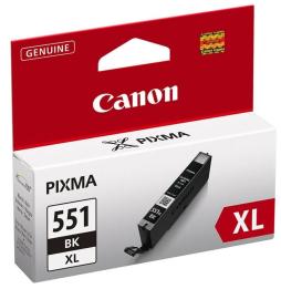 Cartucho de Tinta Original Canon CLI-551BK XL Alta Capacidad/ Negro