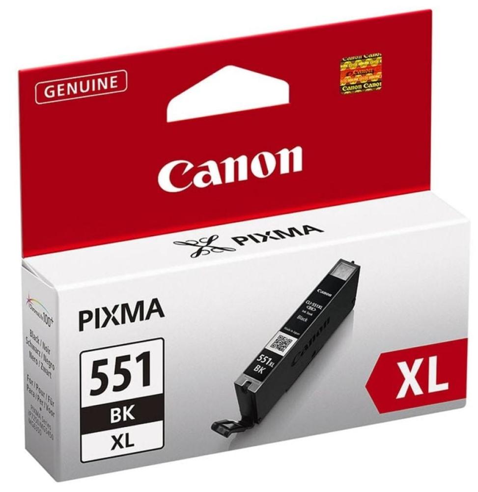 Cartucho de Tinta Original Canon CLI-551BK XL Alta Capacidad/ Negro