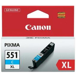 Cartucho de Tinta Original Canon CLI-551C XL Alta Capacidad/ Cian