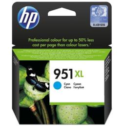 Cartucho de Tinta Original HP nº951 XL Alta Capacidad/ Cian