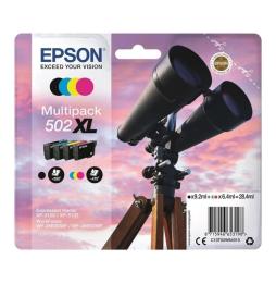 Cartucho de Tinta Original Epson nº502XL Multipack/ Negro/ Cian/ Magenta/ Amarillo