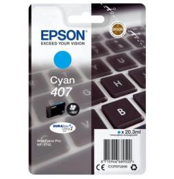 Cartucho de Tinta Original Epson nº407L/ Cian