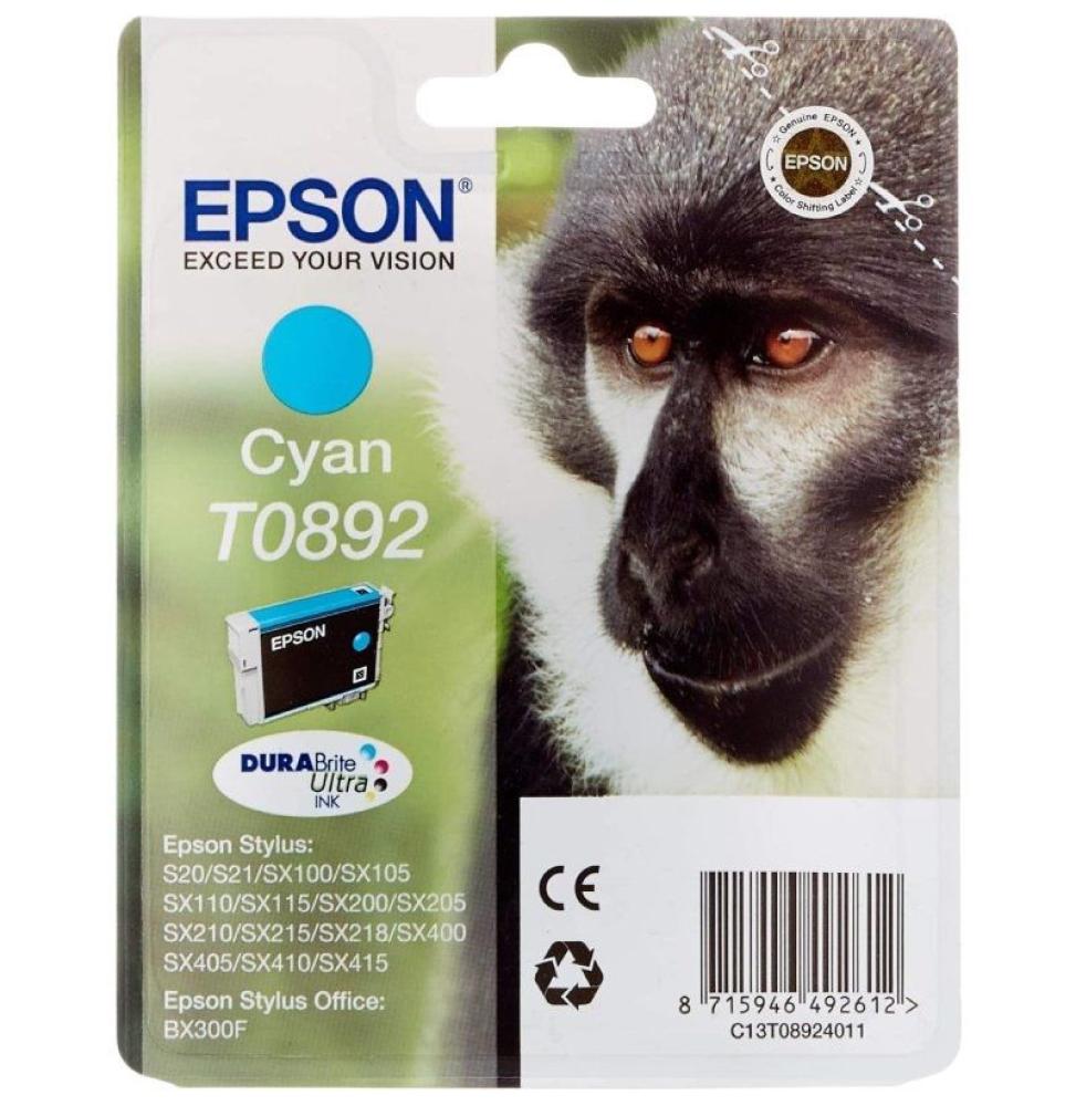 Cartucho de Tinta Original Epson T0892/ Cian