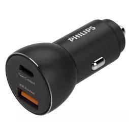 Cargador de Coche Philips DLP2521/ 2xUSB/ 36W