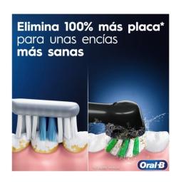 Cepillo Dental Braun Oral-B Pro 3/ Incluye 4 Cabezales/ Negro