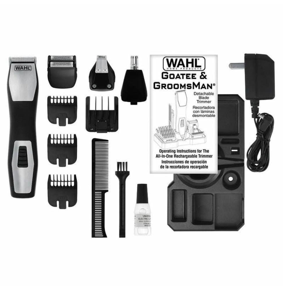 Cortabarbas WAHL Body Groomer PRO All In One/ con Batería/ con Cable/ 7 Accesorios