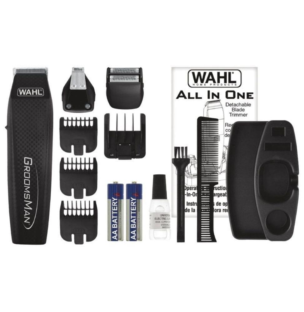 Cortabarbas Wahl Groomsman All In 5537-3016/ a Pilas/ 11 Accesorios