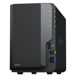 NAS Synology Diskstation DS223/ 2 Bahías 3.5'- 2.5'/ 2GB DDR4/ Formato Torre