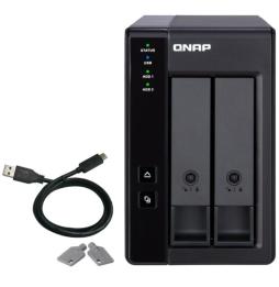 DAS QNAP TR-002/ 2 Bahías 3.5'- 2.5'/ Formato Torre