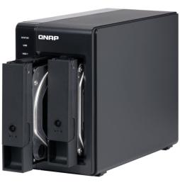 DAS QNAP TR-002/ 2 Bahías 3.5'- 2.5'/ Formato Torre