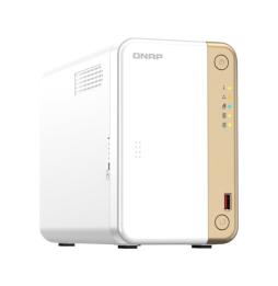 NAS QNAP TS-262-4G/ 2 Bahías 3.5'- 2.5'/ 4GB/ Formato Torre