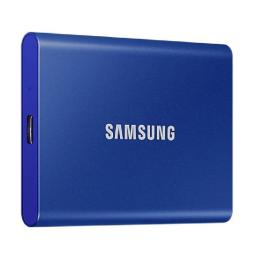 Disco Externo SSD Samsung Portable T7 1TB/ USB 3.2/ Azul