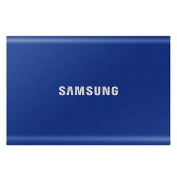 Disco Externo SSD Samsung Portable T7 1TB/ USB 3.2/ Azul