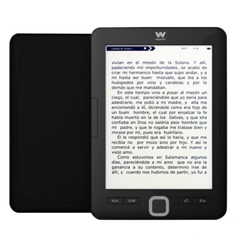 Libro electrónico Ebook Woxter Scriba 195/ 6'/ tinta electrónica/ Negro