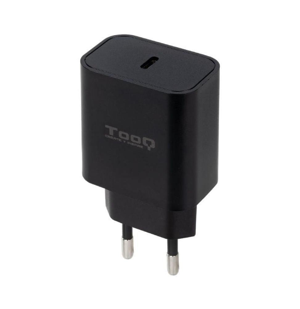 Cargador de Pared TooQ TQWC-PDUSBC20B/ 1xUSB Tipo-C/ 20W