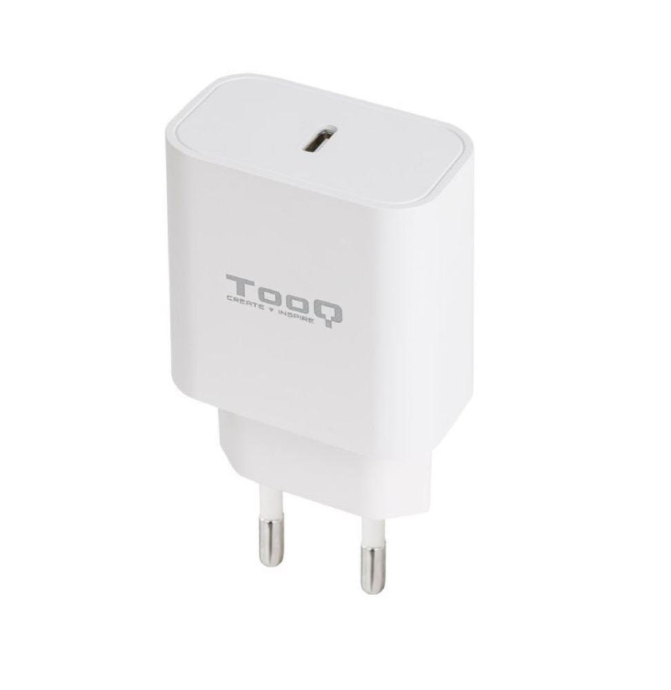 Cargador de Pared TooQ TQWC-PDUSBC20W/ 1xUSB Tipo-C/ 20W