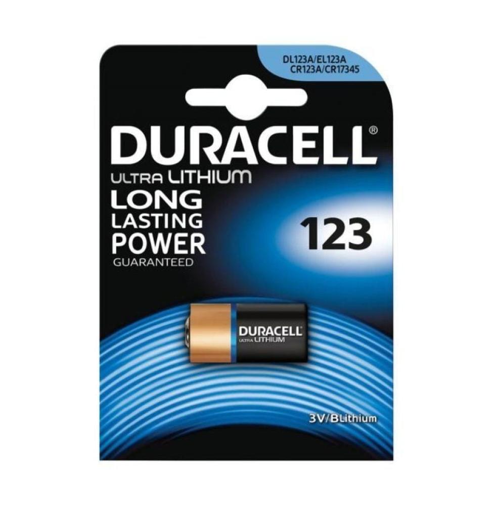 Pila Duracell Ultra M3 DL123/ 3V